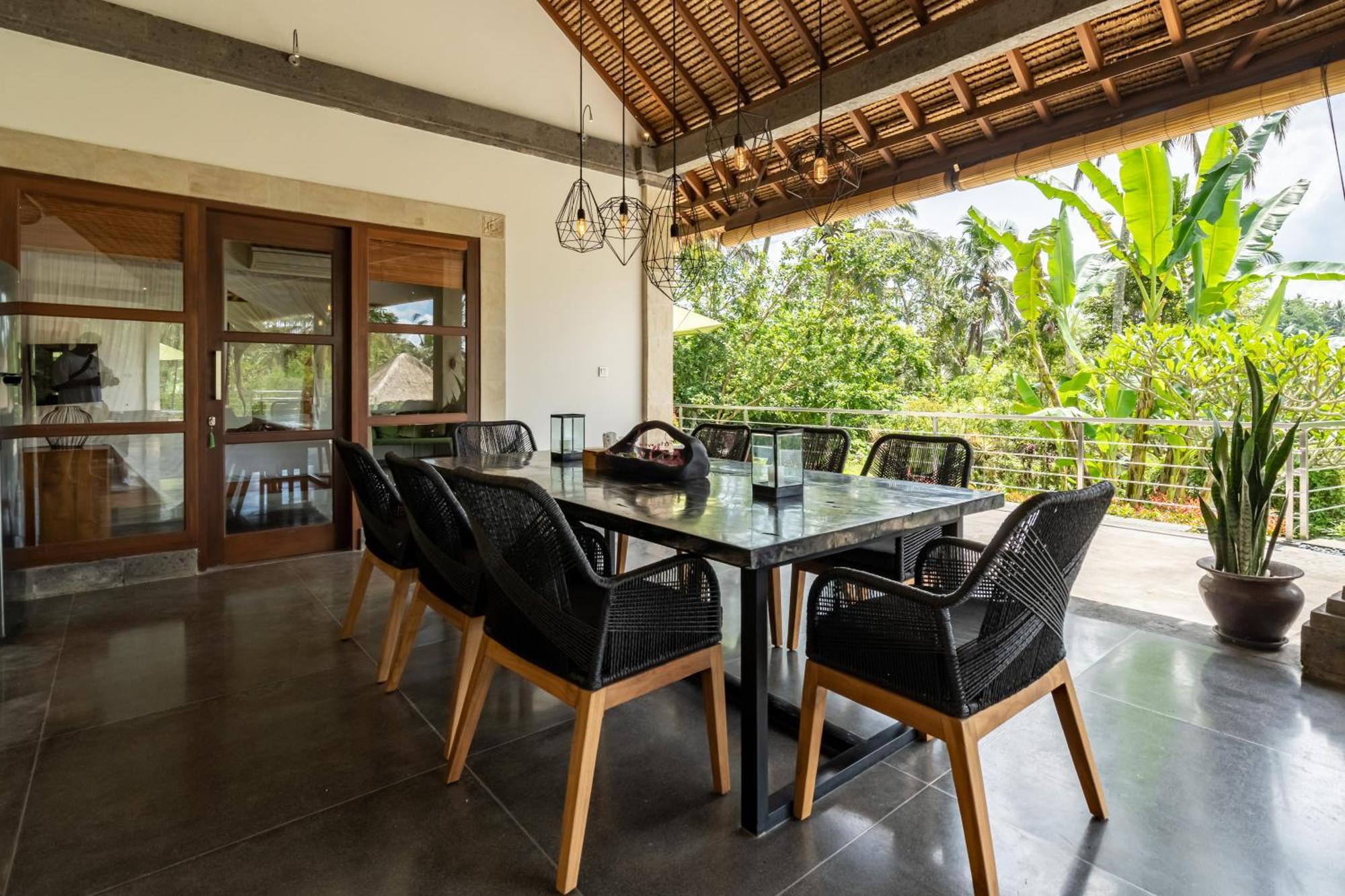 Villa Themma Jungle - Sumptuous 3Br Luxury Villa With Majestic Jungle View North Of Ubud Exterior photo