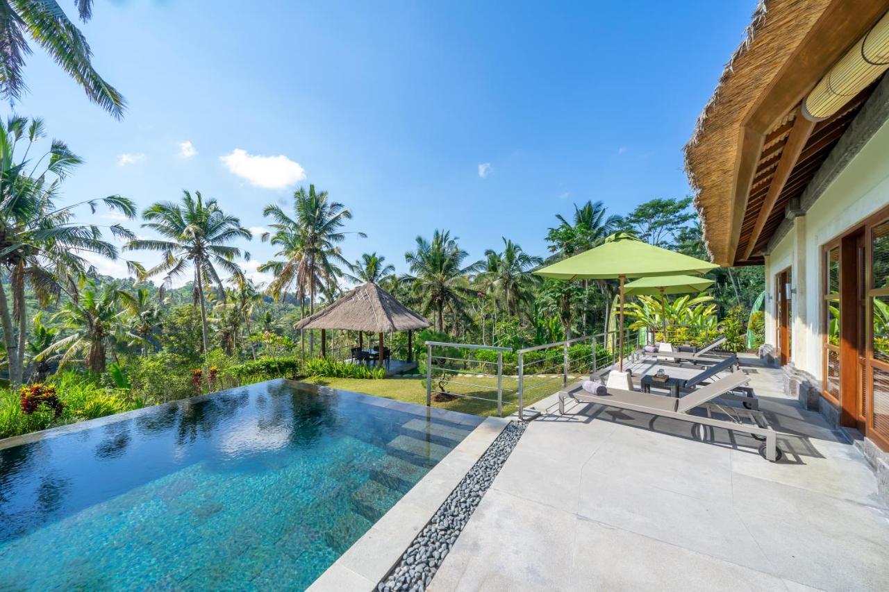 Villa Themma Jungle - Sumptuous 3Br Luxury Villa With Majestic Jungle View North Of Ubud Exterior photo